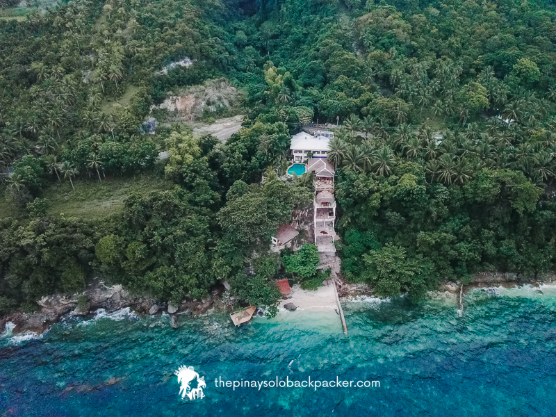 Fantasy Lodge Samboan Cebu aerial shot