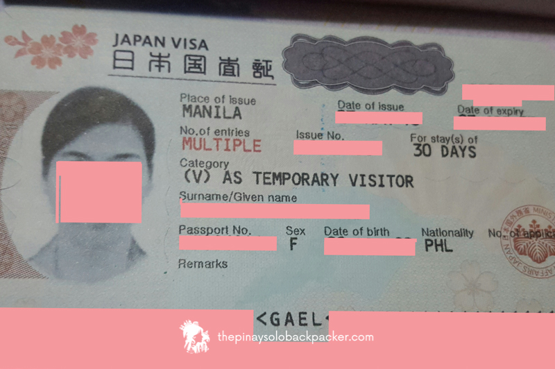 Japan Visa Requirements Tips Application Philippines 2020
