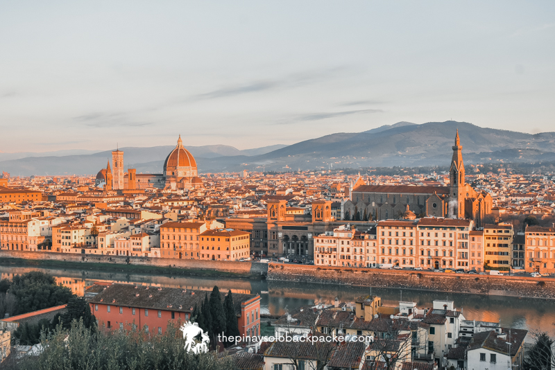 Florence Itinerary - Piazzala Michelangelo