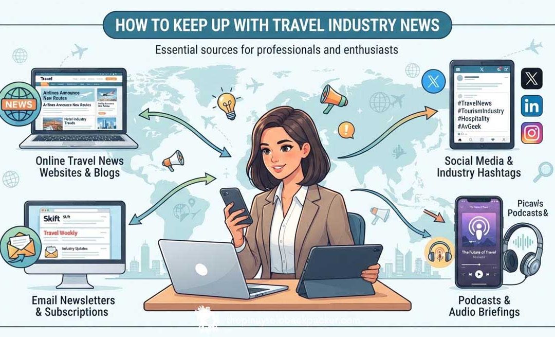 How to Keep Up With Travel Industry News Daily